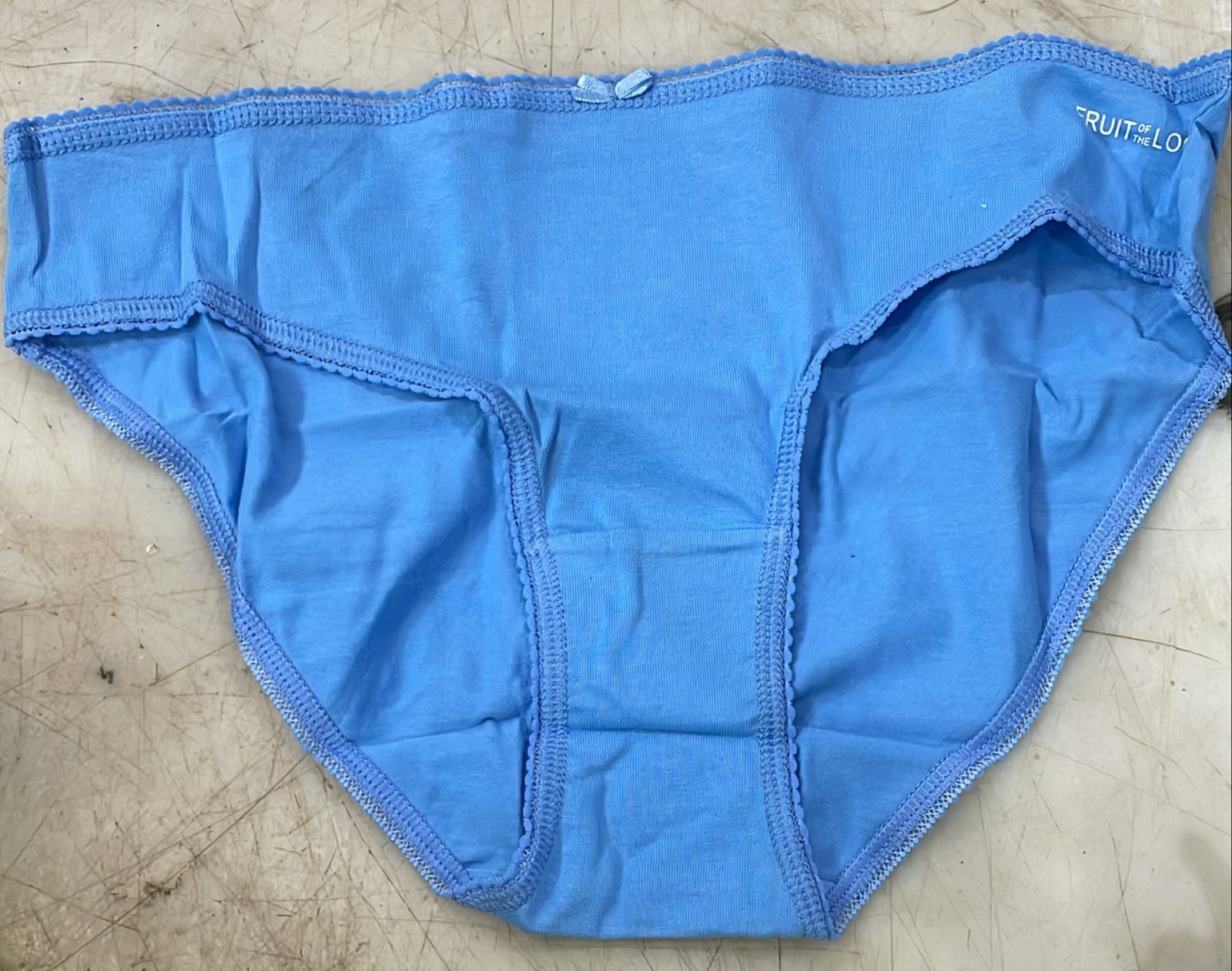 Fruit Of The Loom Women Sky Color Panty Size Xxl