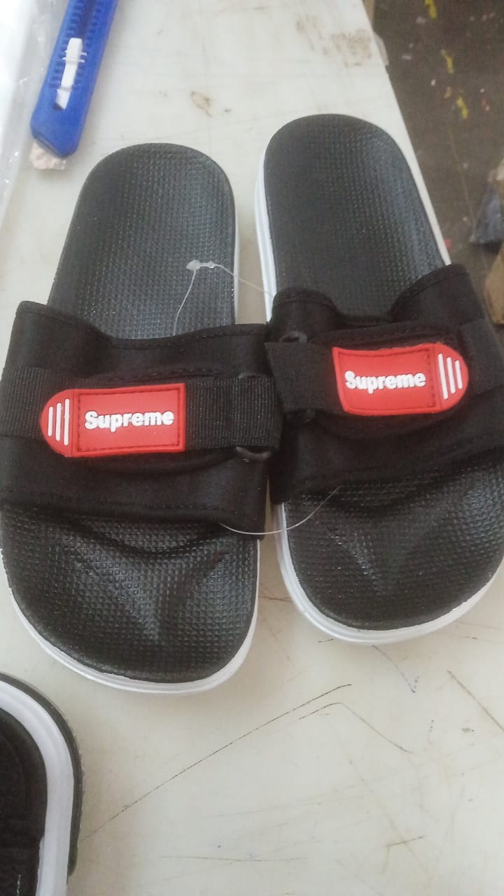 Kids Boys Comfortable Black Flip Flops Casual Outdoor Indoor Black Colour Size 3