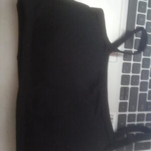 Women Strap Fancy Padded Bra Black Colour Size M