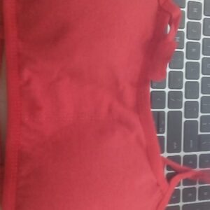 Woman Strap Fancy Padded Bra Pink Colour Size M