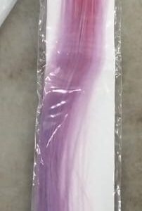 Baal Synthetic Straight Hair Extension Stripes For Women And Girls Multicolor
