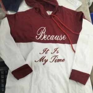 Men White Red Sweatshirt Size 34