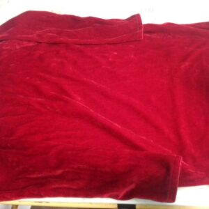 Suivante Women Red Velvet Short Kurti Size M
