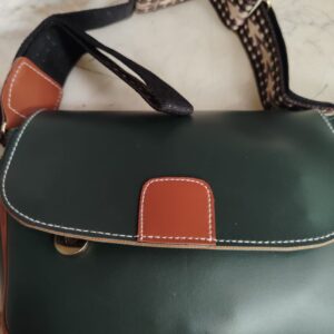 Dark Green Colour Sling Bag For Women