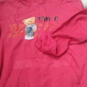 Hoodie For Women Pink Size L