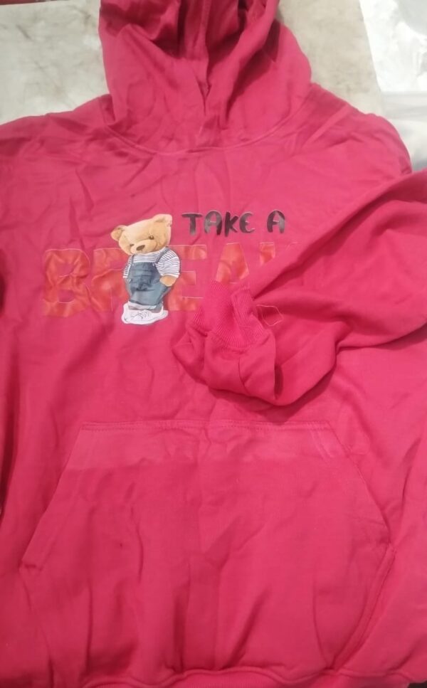 Hoodie For Women Pink Size L