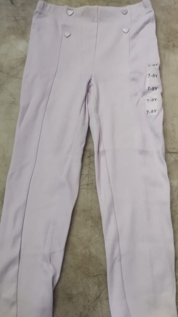 Legging For Kid Girl Lavender Colour Size 7 To 8 Yr