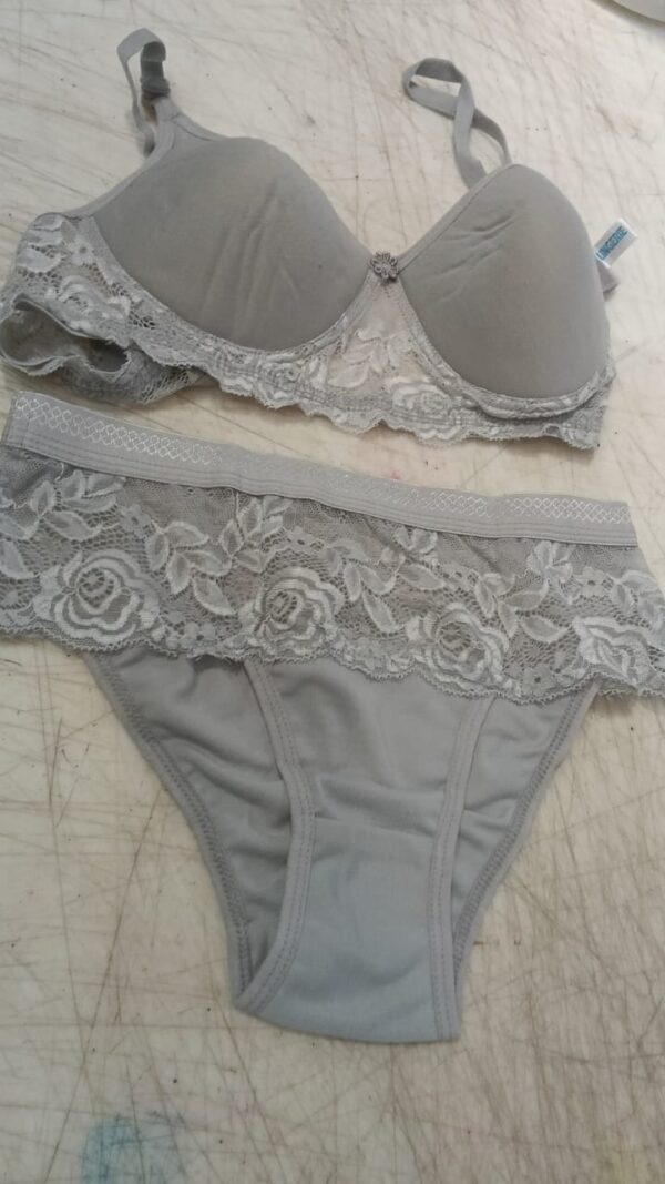 Women Grey Color Bra Size 30