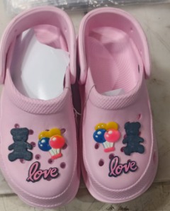 Kids Clog Pink Colour Size 38