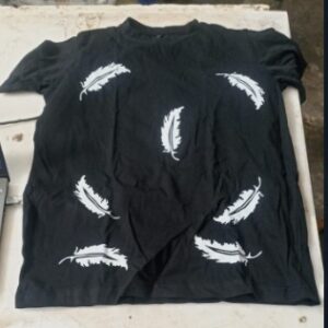 Men T Shirt Black Colour Size M