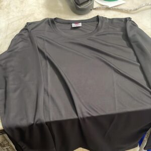 Men Black Color T Shirt Full Sleeve Size M