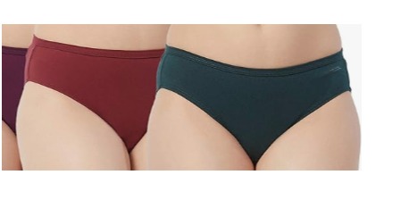 Fruit Of The Loom Flex Mini Red And Green Panty Size L Pack Of 2