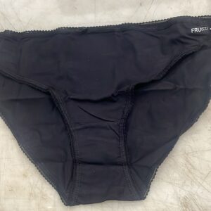 Fruit Of The Loom Women Black Color Panty Size L