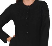Symbol Women Black Color Sweater Size Xl