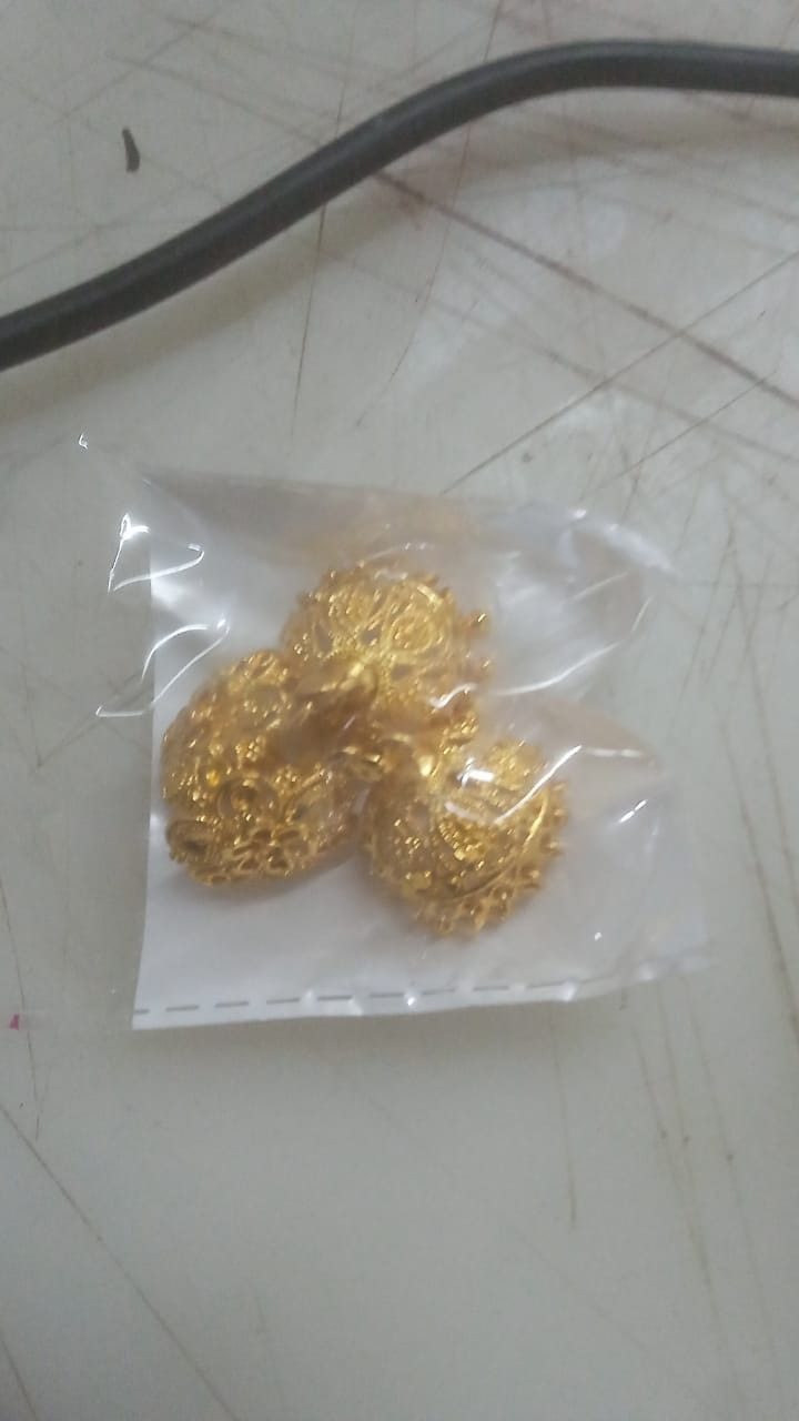 Traditional Trend 1Gm Gold Plated Earrings For Women Pack Of 3