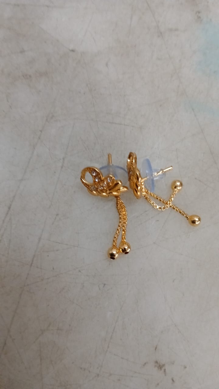 Earrings For Women Colour Golden
