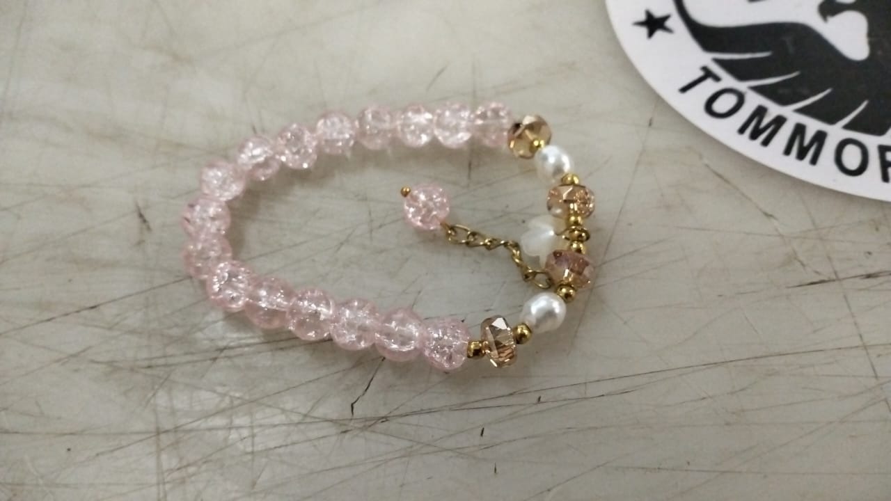 Butterfly Bracelet Peach Multicolor