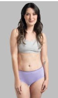 Fruit Of The Loom Women Purple Color Briefs Size S