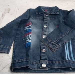 Navy Blue Denim Jacket For Girls Size 8 To 9 Y