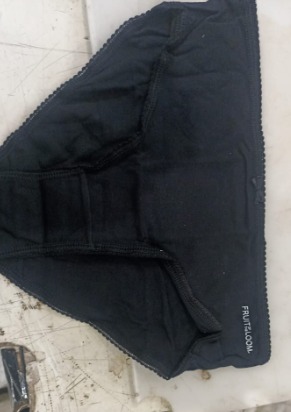 Women Panty Black Colour Size M