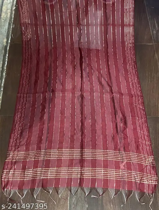 Maroon Double Colour Banarasi Dupatta