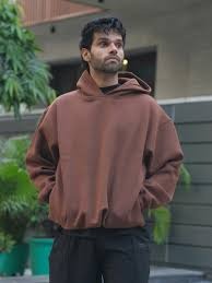 Urban Needs In Everyday Hoodie For Men Chocolate Brown Size M