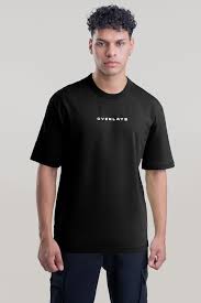 Overlays Men Arise Relaxed Fit T Shirt Xs Black Colour