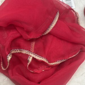 Women Dupatta Pink Color