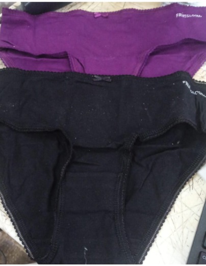 Fruit Of The Loom Black And Wine Panty For Women Size Xxl Pack Of 2