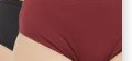 Fruit Of The Loom Pack Of 2 Women Black And Vine Color Panty Size 3Xl
