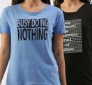 Mens Blue And Black Color Printed T Shirt Size Xl Pack Of 2