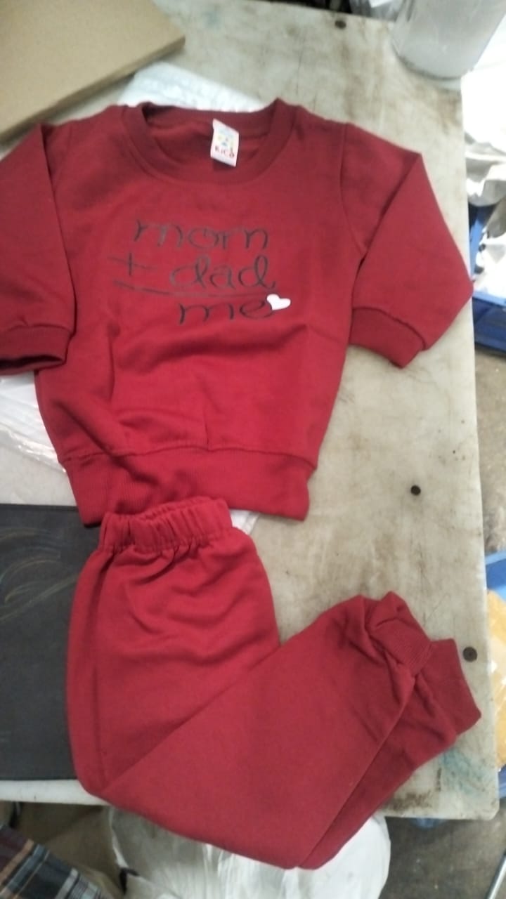 Kids Boy Round Neck Red T Shirt Dress Size 2 Year