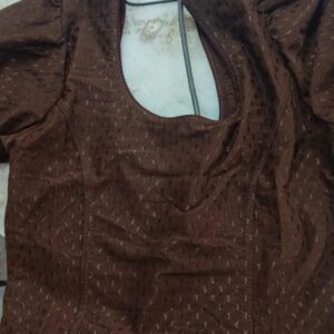 Blouse For Women Colour Brown Size Xl