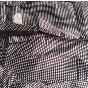 Men Black And White Blazer Size 38