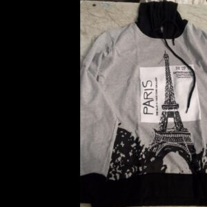 Men Grey Printed Sweatshirt Size 36