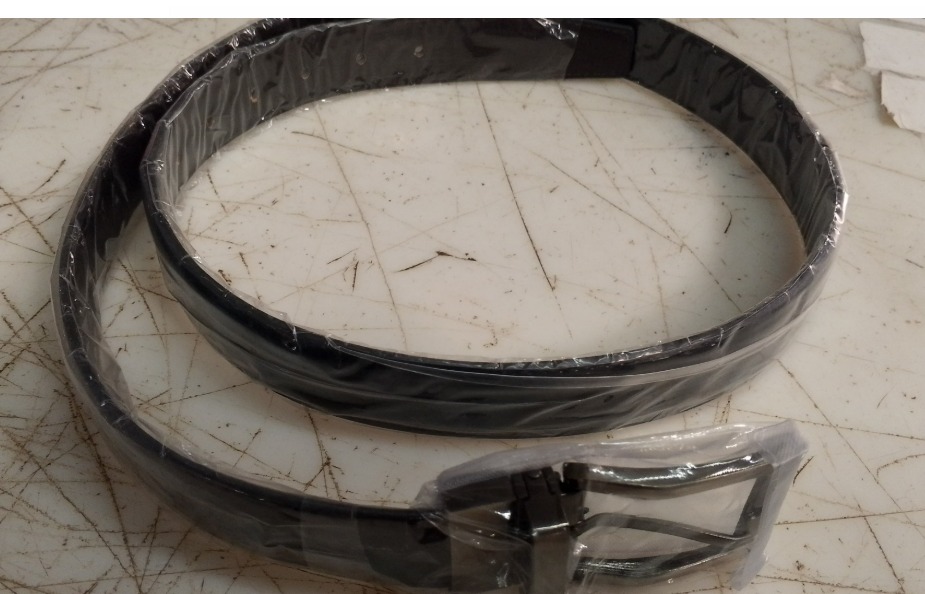 Men Black Colour Belt