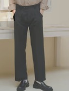Off Duty Korean Baggy Loose Fit Pants For Men In Black Color Size Xl