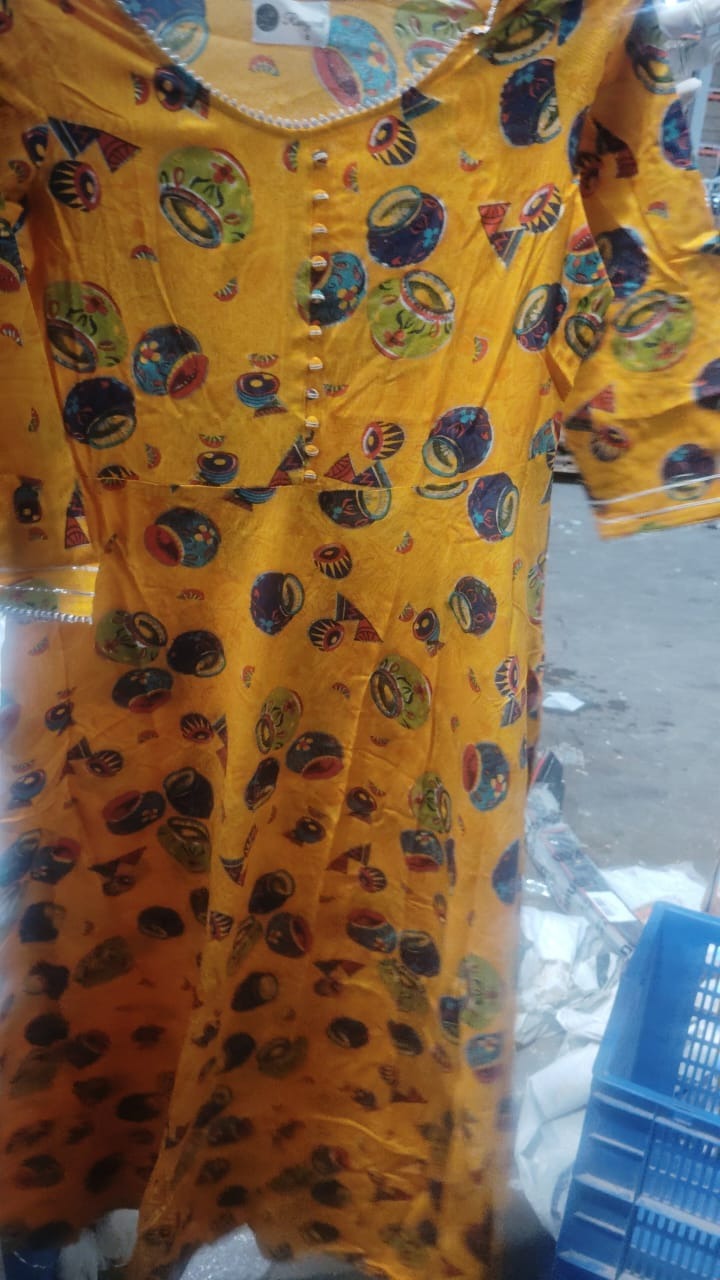 Women Yellow Color Dress Size S