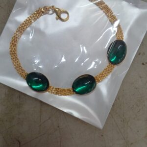 Hand Bracelet For Men And Women Colour Golden