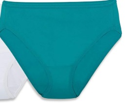 Fruit Of The Loom Green Color Pantie For Women Size 3Xl