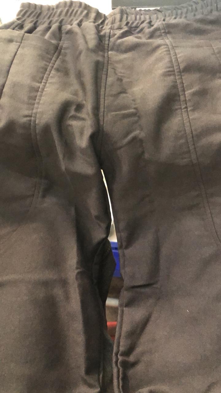 Black Color Track Pant For Men Size L