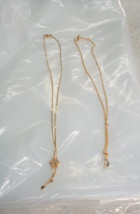 Artificial Womens Neck Chain 2 Pcs