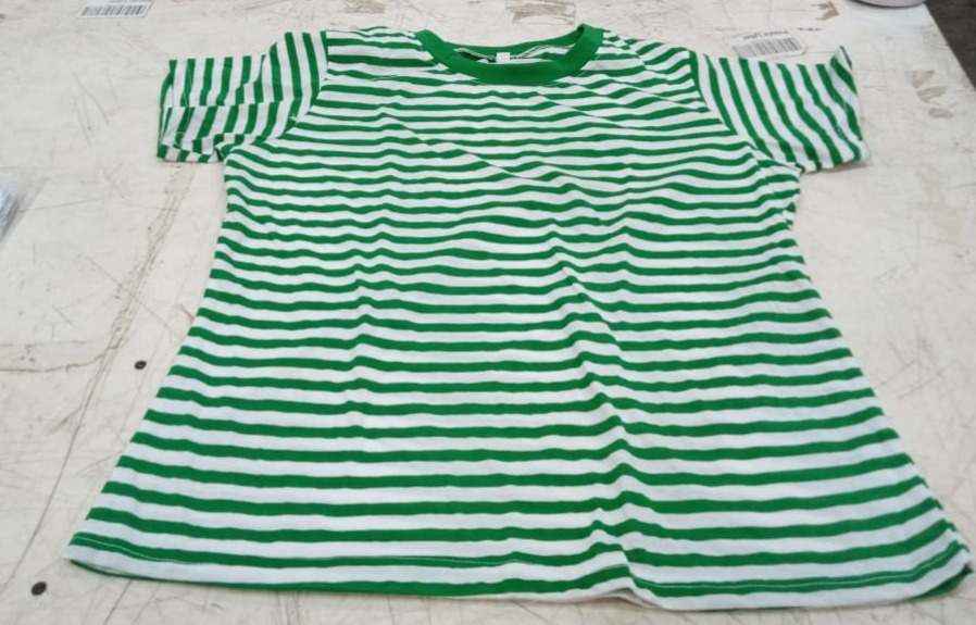 Green With White T Shirt For Womens Size Xl