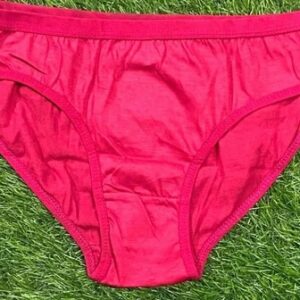 Women Pink Colour Cotton Panty Size Xl