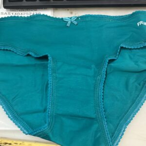 Women Green Colour Cotton Panty Size Xl