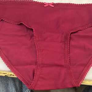 Women Maroon Colour Cotton Panty Size Xl
