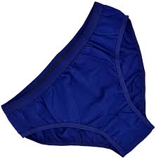 Women Blue Colour Cotton Panty Size M