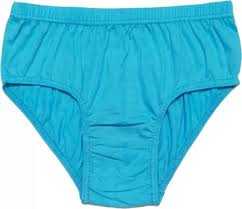 Women Sky Blue Colour Cotton Panty Size Xl