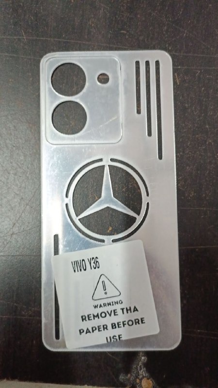 Silver Glass Guard For Vivo V36 Mobile