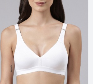 Dollar Missy Seamless Basic Support Bra Size 90 Cm White